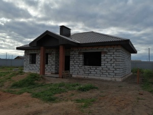 Строительство дома в поселке "Орловский" г.Ижевска