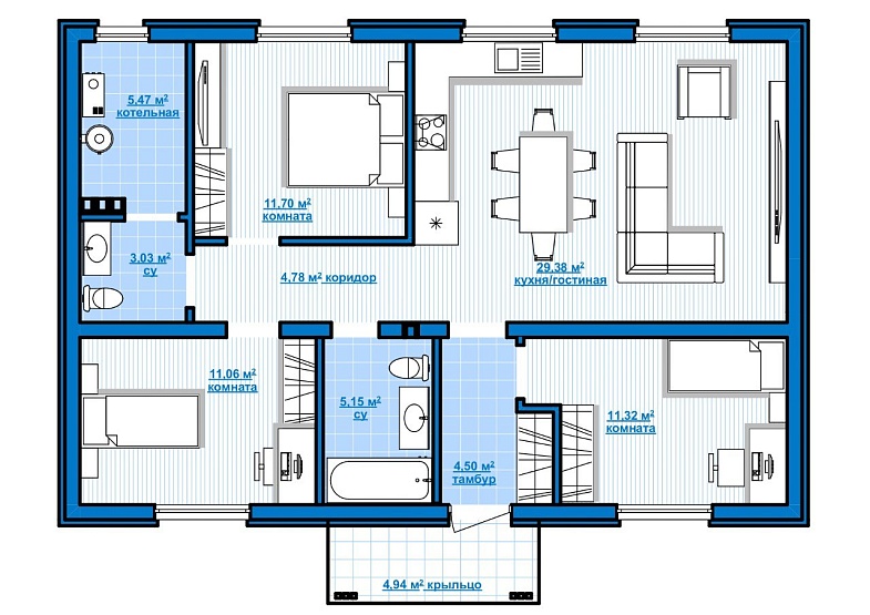 Планировка Горноалтайская 16