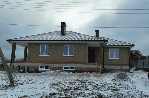 Реконструкция фундамента и строительство дома в п.Русь.