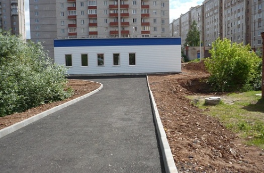 Строительство магазина непродовольственных товаров в Ижевске
